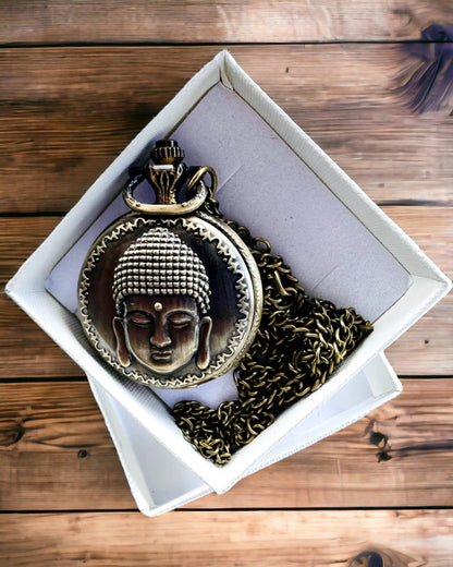 Vreckové hodinky "Buddha Time Elegance", možnosť personalizácie gravírovaním