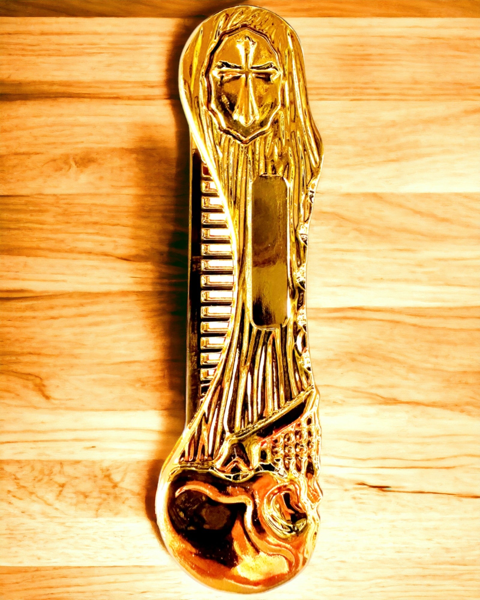 Mystic Skull Comb - prémiový hrebeň, možnosť personalizácie gravírovaním