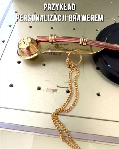 Hrkálka „Elegancia Zvuku” - možnosť personalizácie gravírovaním