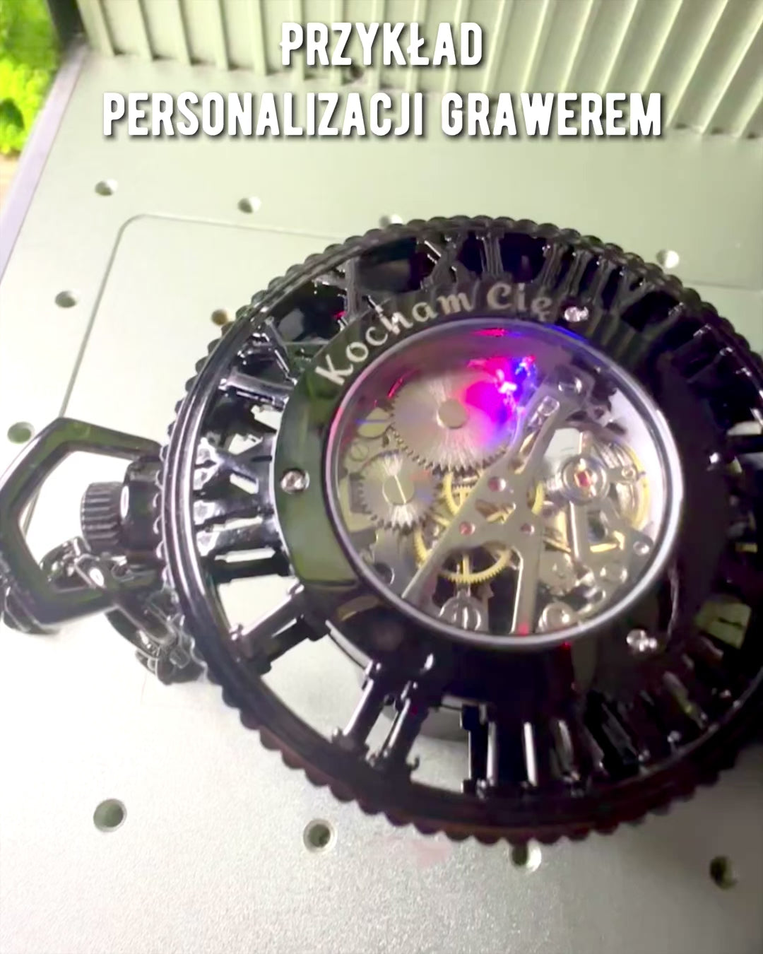 Vreckové hodinky "Mechanica Heritage" s možnosťou personalizácie