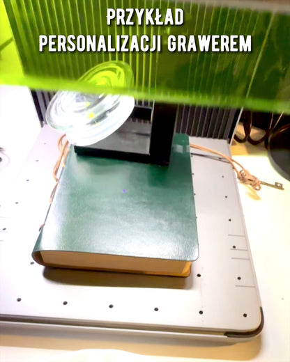 Notepad Vintage "Kľúč Minulosti" - Možnosť gravírovania na darček, zápisník